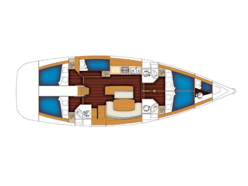 Book yachts online - sailboat - Cyclades 50.5 - Antibes / Refit 2020 - rent
