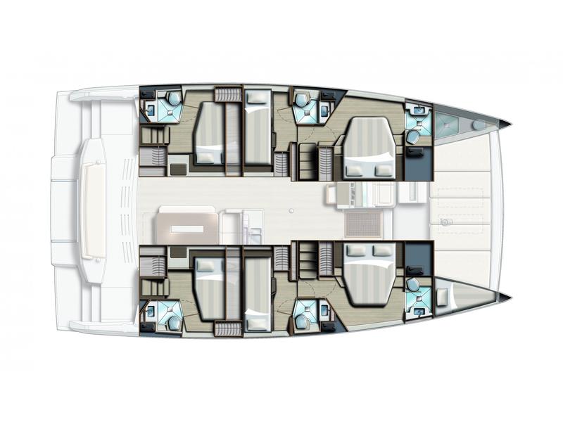 Book yachts online - catamaran - Bali 4.8 - Romar III - rent