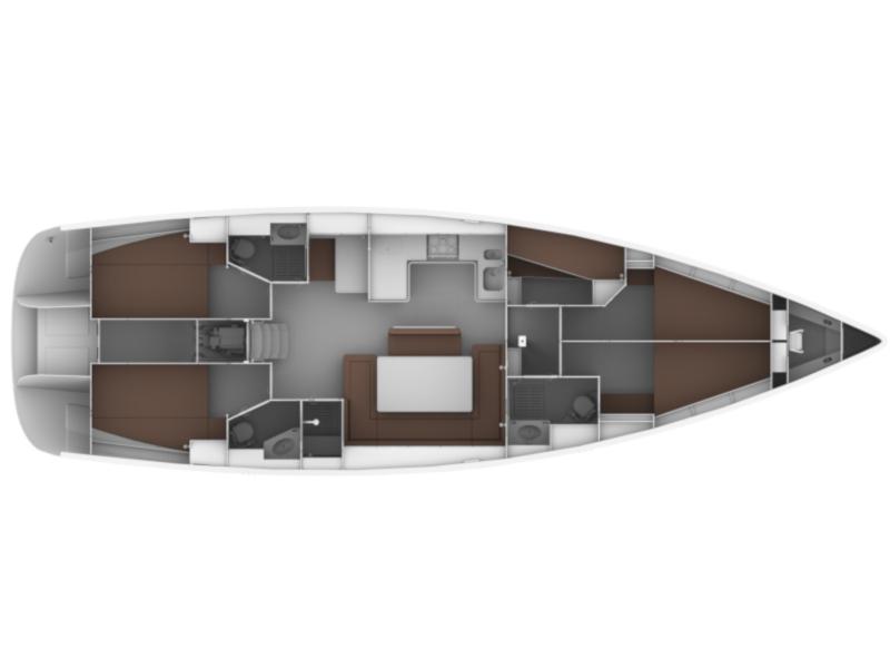 Book yachts online - sailboat - Bavaria Cruiser 50 - Hera - rent