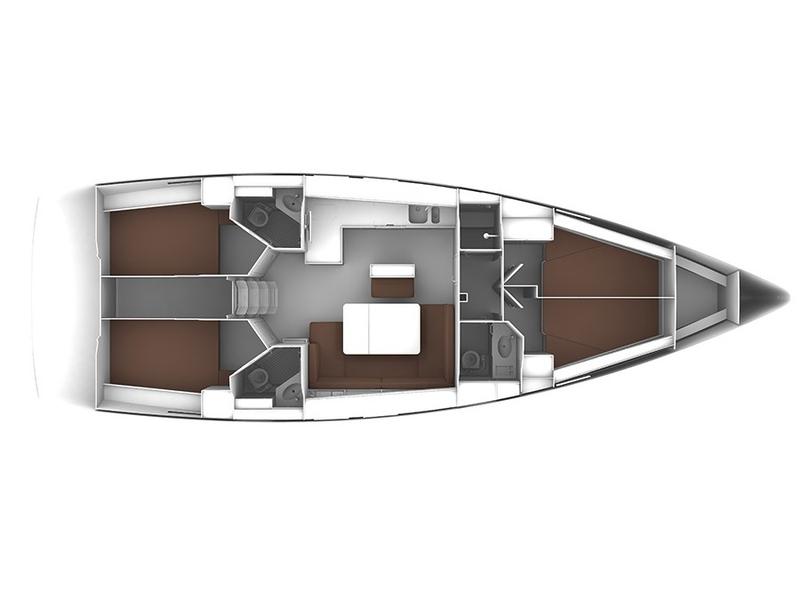 Book yachts online - sailboat - Bavaria 46 CN - MH 40 - rent