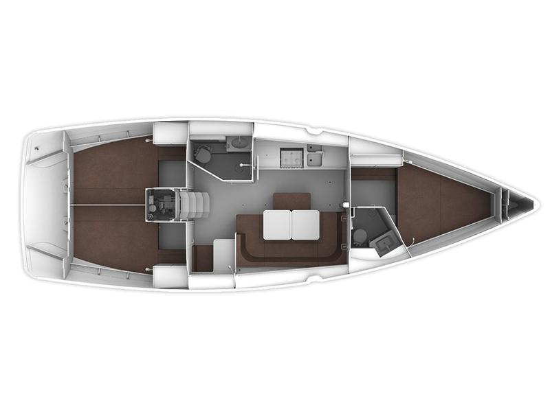 Book yachts online - sailboat - Bavaria Cruiser 41 - MH 64 - rent