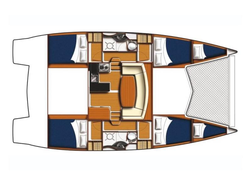 Book yachts online - powercatamaran - Leopard 39 PC - Alana - rent