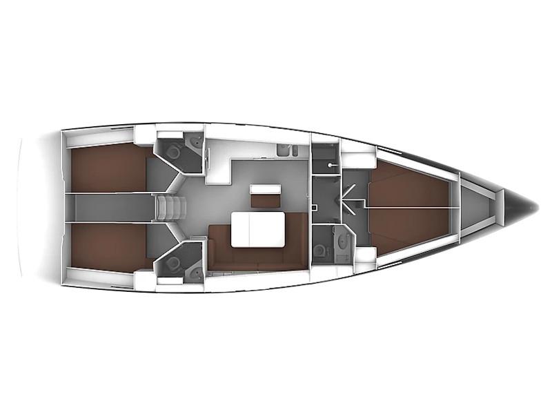 Book yachts online - sailboat - Bavaria Cruiser 46 - AMSTERDAM - rent