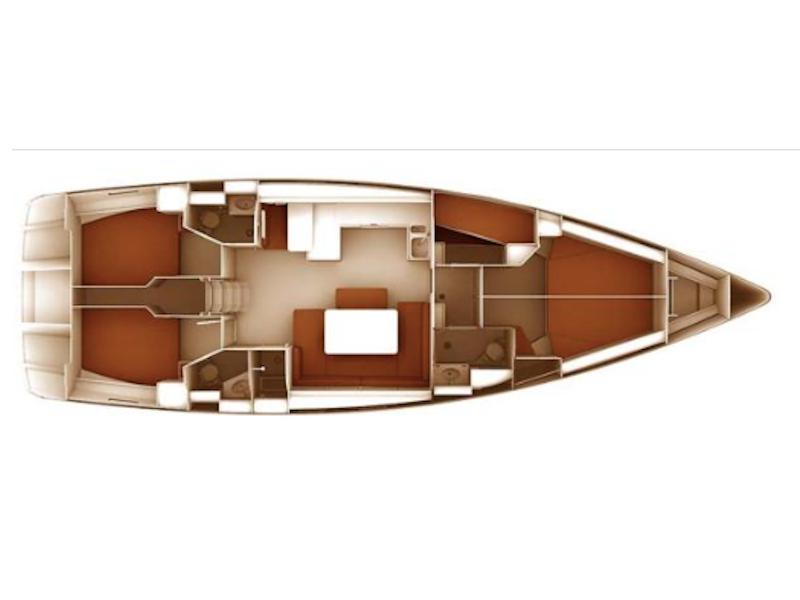 Book yachts online - sailboat - Bavaria Cruiser 51 - MARIE - rent