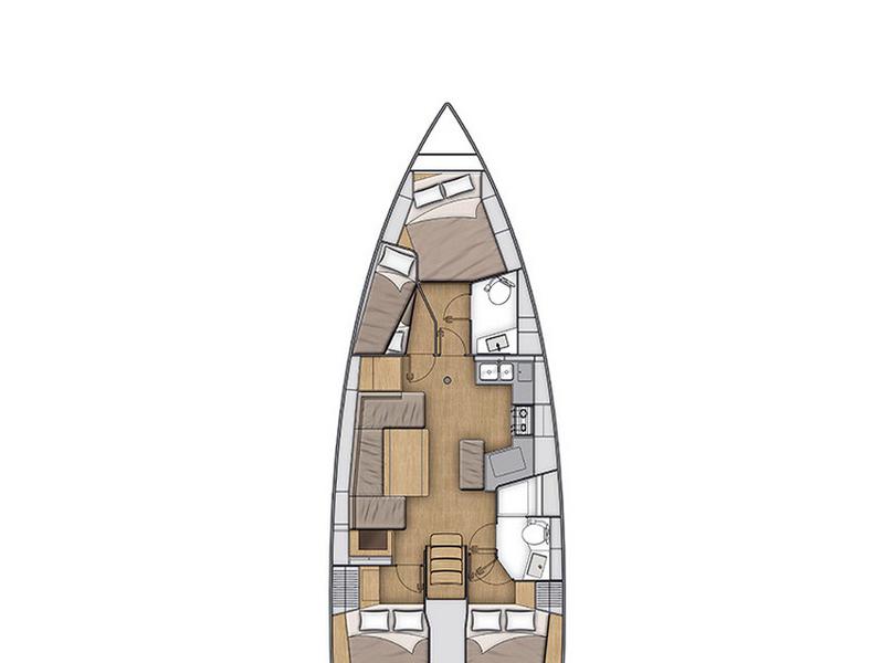 Book yachts online - sailboat - Oceanis 40.1 - Maranel - rent