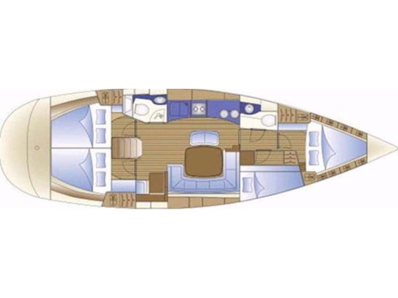 Book yachts online - sailboat - Bavaria 44 - Scorpion - rent
