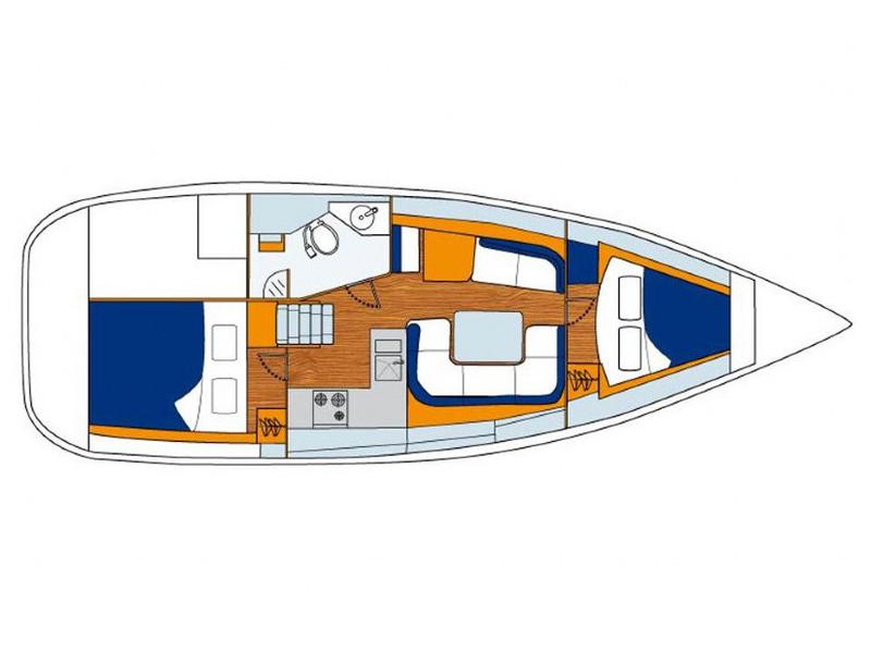 Book yachts online - sailboat - Jeanneau Sun Odyssey 36i - Vibeke - rent