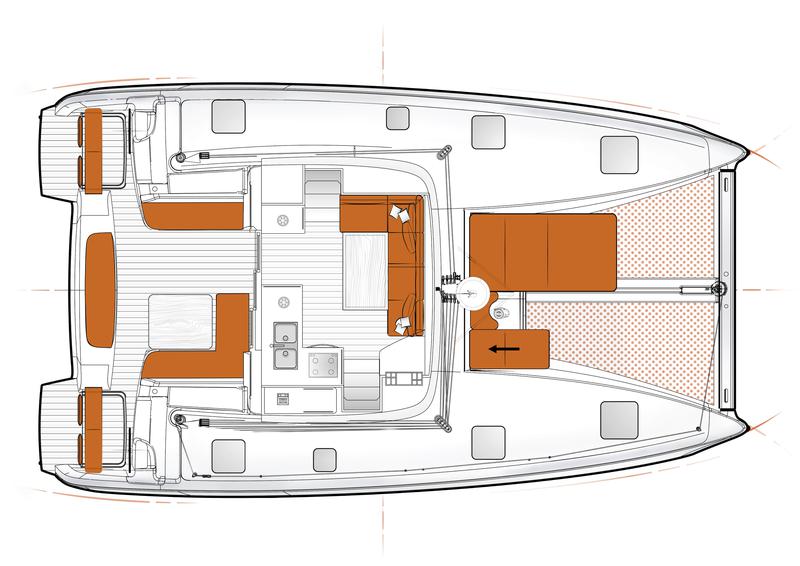Book yachts online - catamaran - Excess 11 - Carmelina - rent