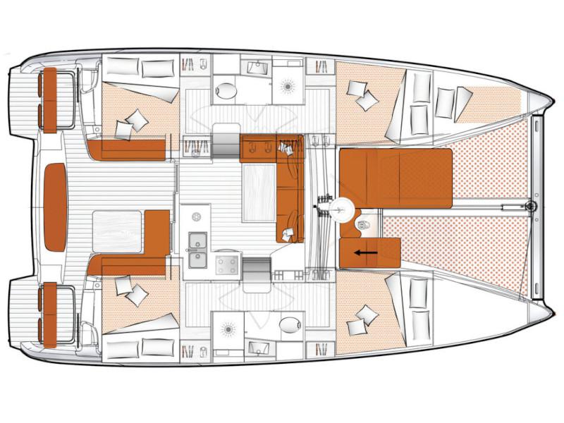 Book yachts online - catamaran - Excess 11 - OLOKUM CARIBE - rent
