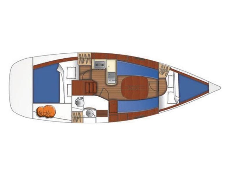 Book yachts online - sailboat - Oceanis 323 - Lily - rent