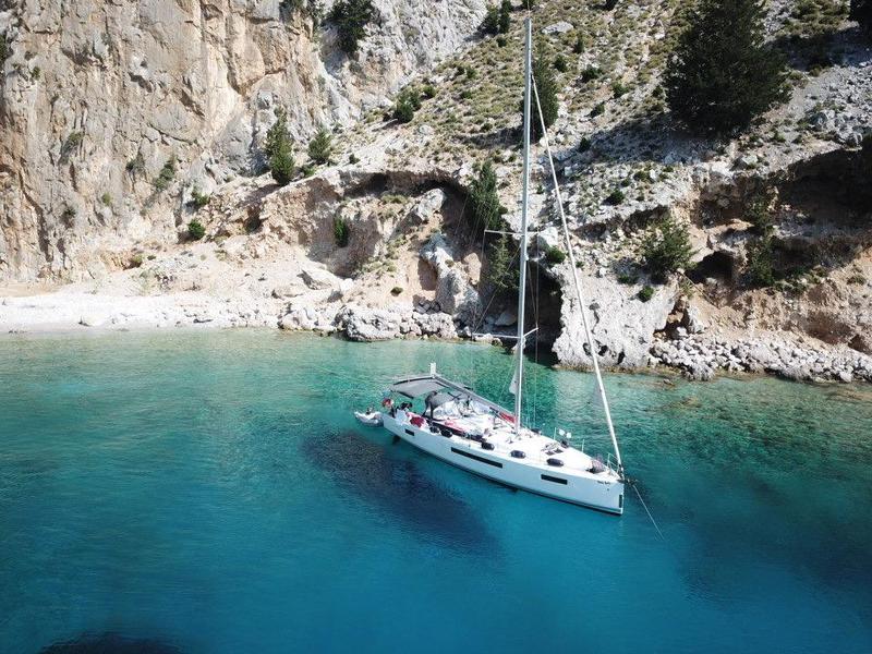 Book yachts online - sailboat - Sun Odyssey 490 - Anna smile - rent