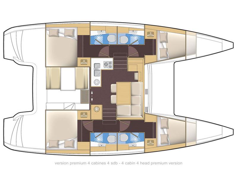 Book yachts online - catamaran - Lagoon 39 - Catallou - rent