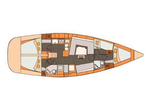 Book yachts online - sailboat - Elan 45 Impression - Jackpot - rent