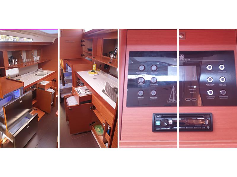 Book yachts online - sailboat - Dufour 390 Grand Large - Nika - rent