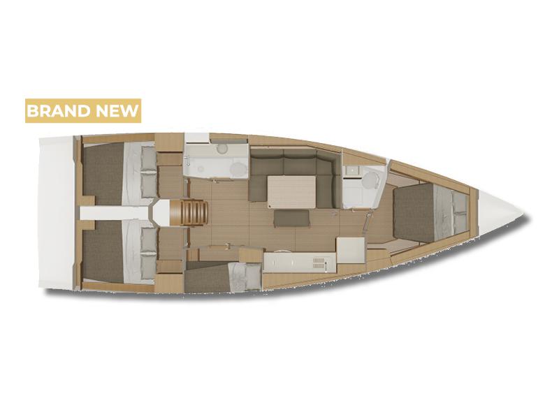 Book yachts online - sailboat - Dufour 430 Grand Large - Grazioso - rent