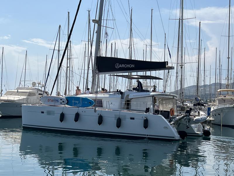 Book yachts online - catamaran - Lagoon 450 Flybridge - Cinzia - rent
