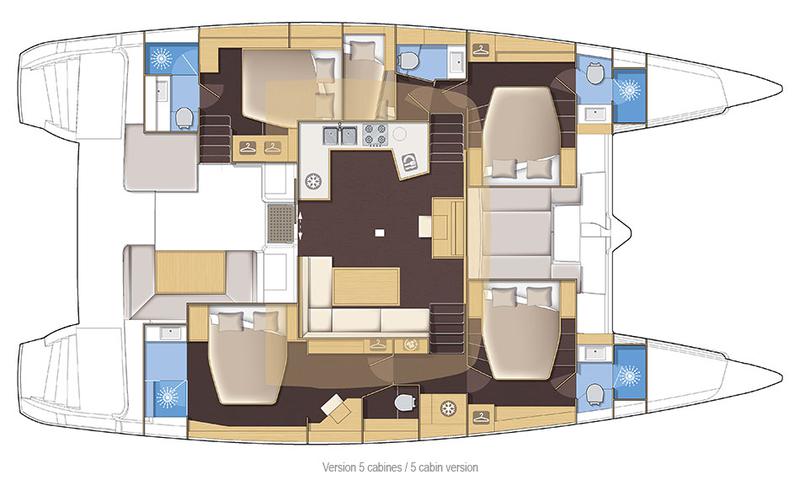 Book yachts online - catamaran - Lagoon 52F - Zanzibar - rent