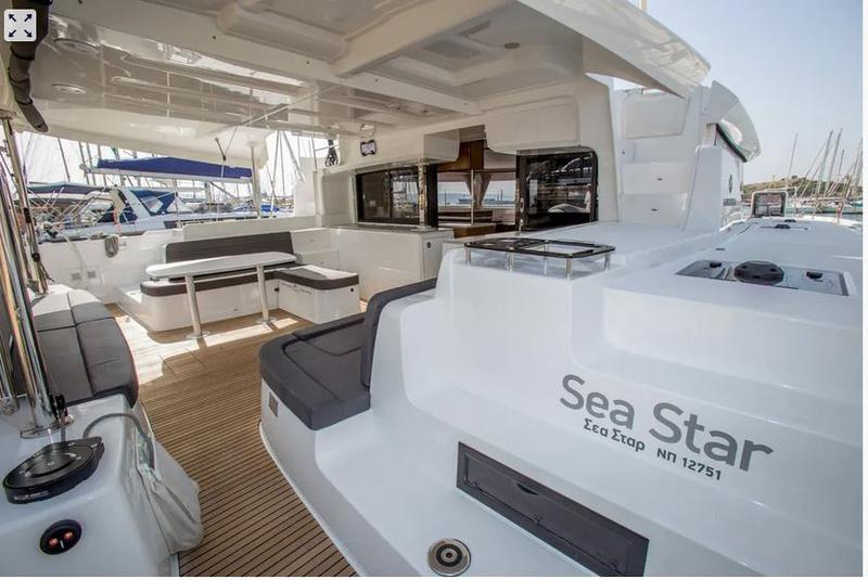 Book yachts online - catamaran - Lagoon 46 - Sea Star - rent