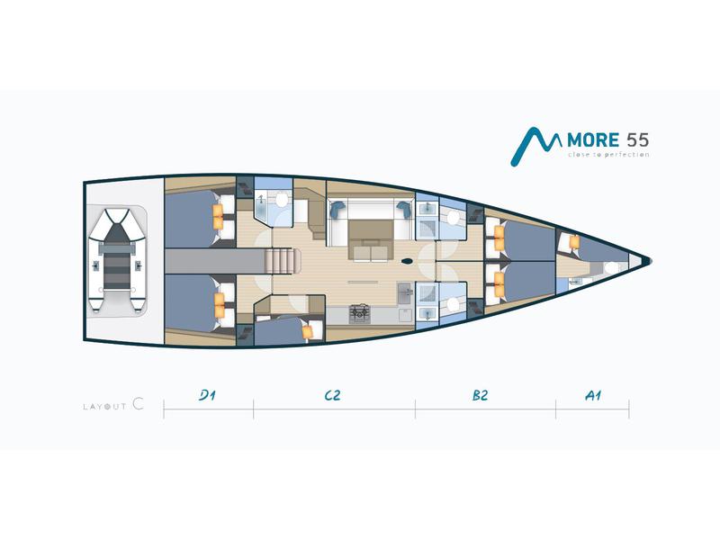 Book yachts online - sailboat - More 55 - MORE GREY - rent
