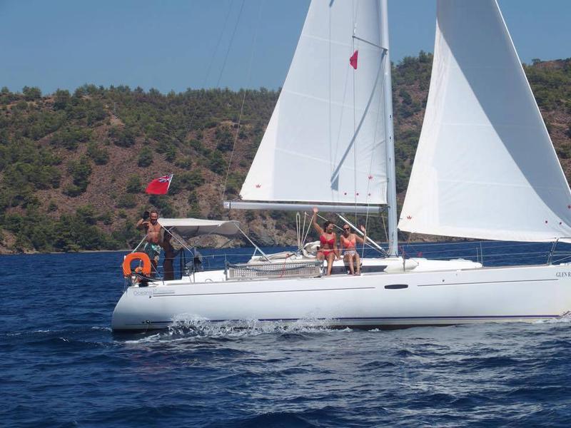 Book yachts online - sailboat - Oceanis 37 - Glen Rosa - rent