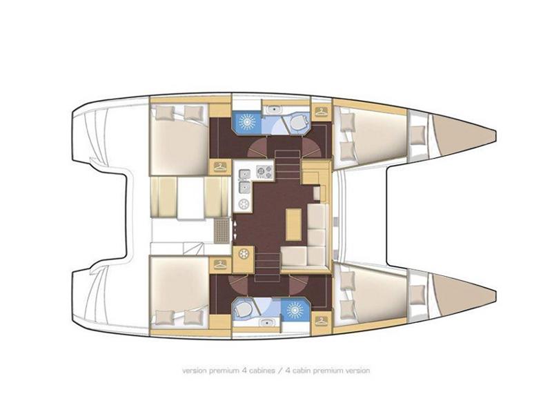 Book yachts online - catamaran - Lagoon 39 - My cat - rent