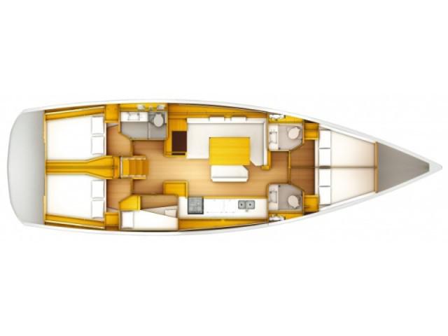 Book yachts online - sailboat - Sun Odyssey 519 - SUN ODYSSEY 519 (2016) - ATH - rent