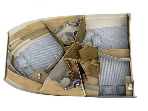 Book yachts online - motorboat - ADRIANA 36 BT (21) - IRIS - rent