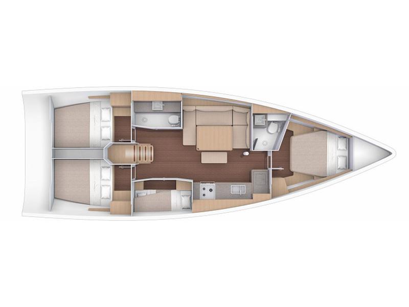Book yachts online - sailboat - Dufour 430 - Ida 1 - rent