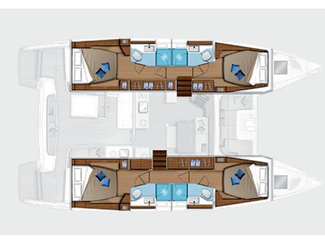 Book yachts online - catamaran - Lagoon 46 - SOLE - rent