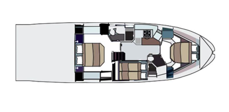Book yachts online - motorboat - Azimut Atlantis 50 HT - Fellow III - rent