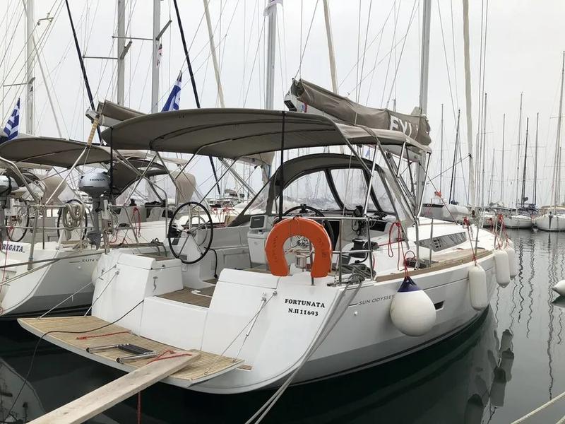 Book yachts online - sailboat - Sun Odyssey 449 - Fortunata - rent