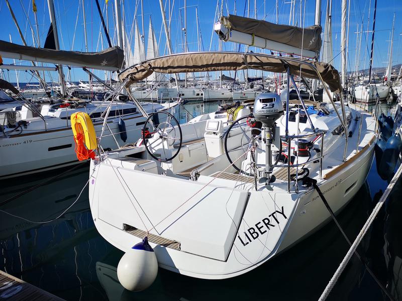 Book yachts online - sailboat - Sun Odyssey 419 - Liberty - rent