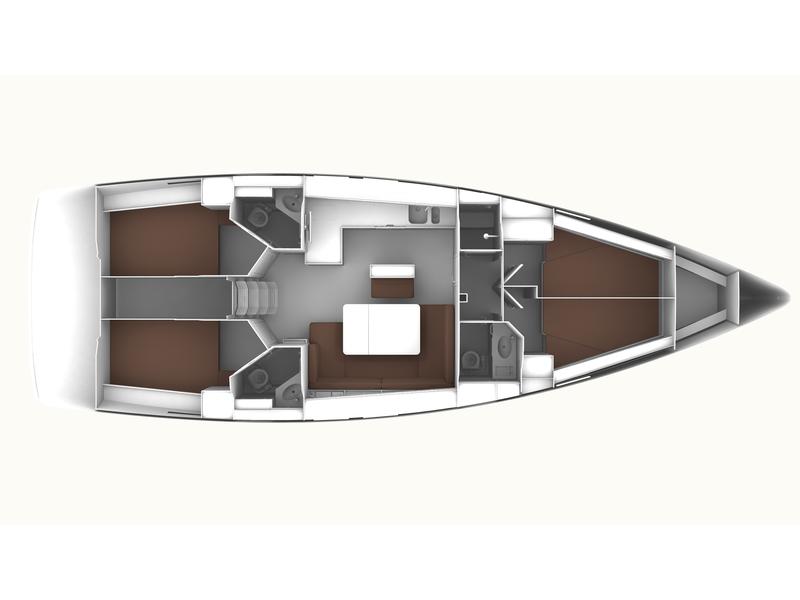 Book yachts online - sailboat - Bavaria 46 Cruiser - Jenga - rent