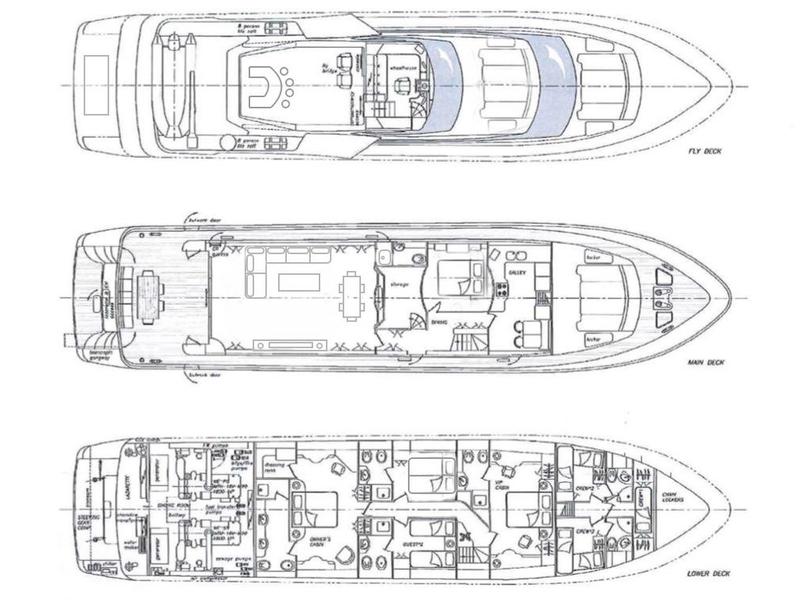 Book yachts online - motorboat - Falcon 92 - Lucy Pink - rent