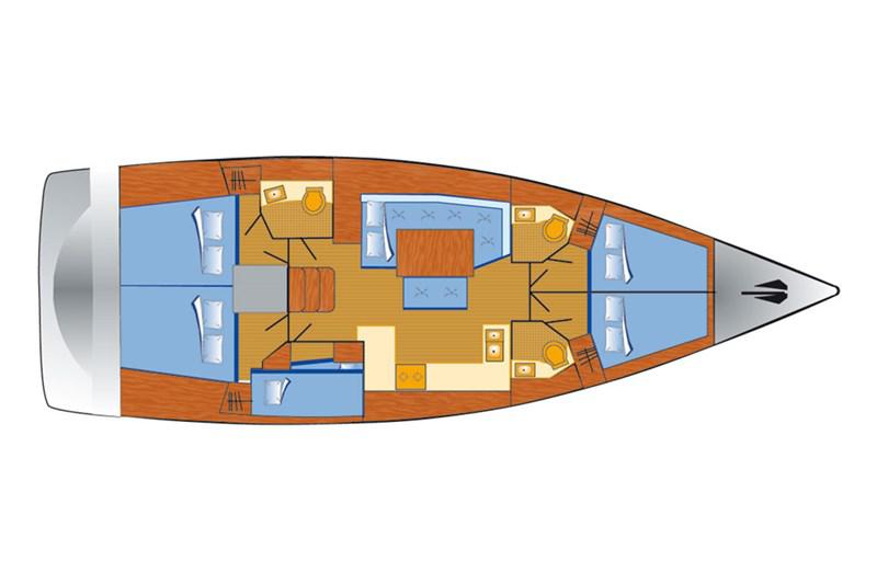 Book yachts online - False - Oceanis 48 (5Cab) - Lukas - rent