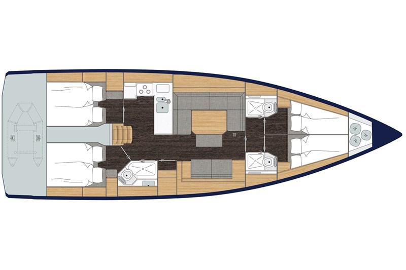 Book yachts online - False - Bavaria C45 (4Cab) - Whisper - rent