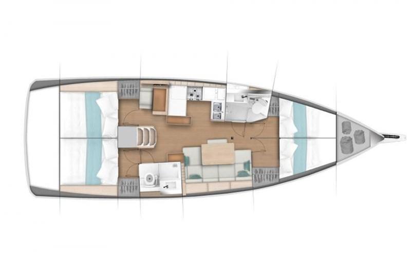 Book yachts online - False - Sun Odyssey 440 (4cab) - Alboran Amaretto (Mallorca/La Lonja) - rent
