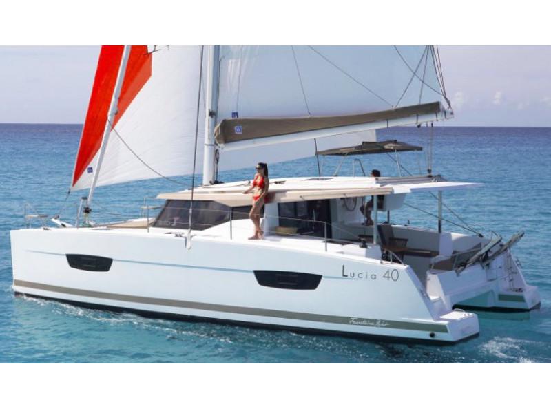 Book yachts online - catamaran - Lucia 40/2WC - CL- LU2-18-F - rent
