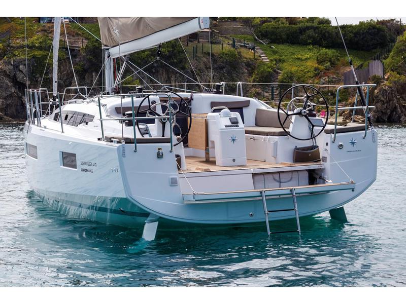 Book yachts online - sailboat - Sun Odyssey 410 - ANASSA - rent