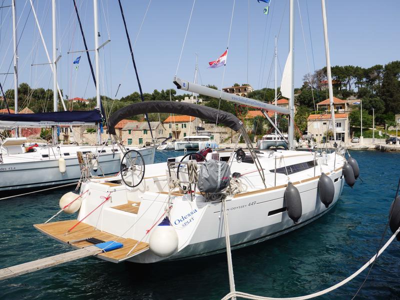 Book yachts online - sailboat - Sun Odyssey 449 - ODESSA - rent