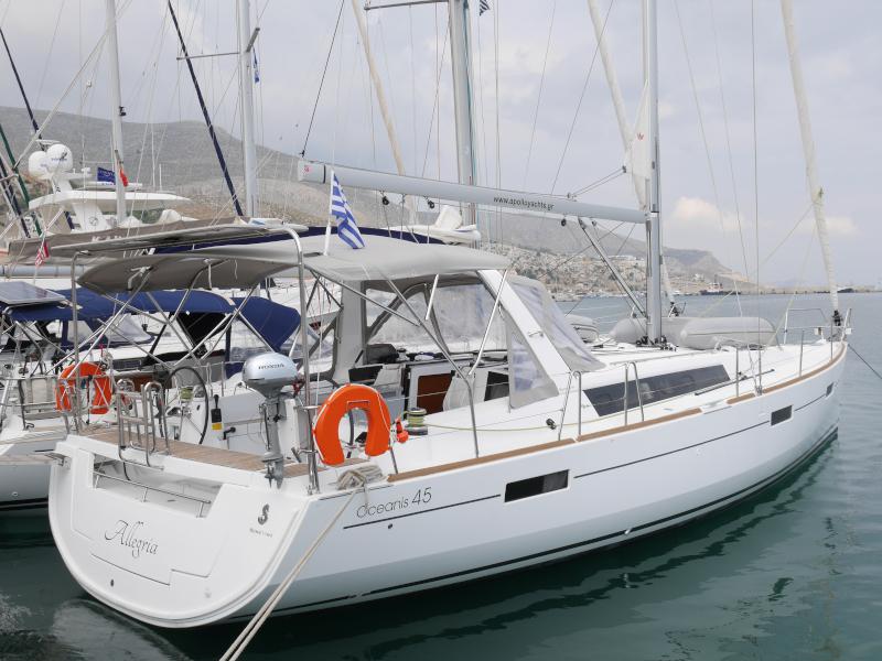 Book yachts online - sailboat - Oceanis 45 - Allegria - rent