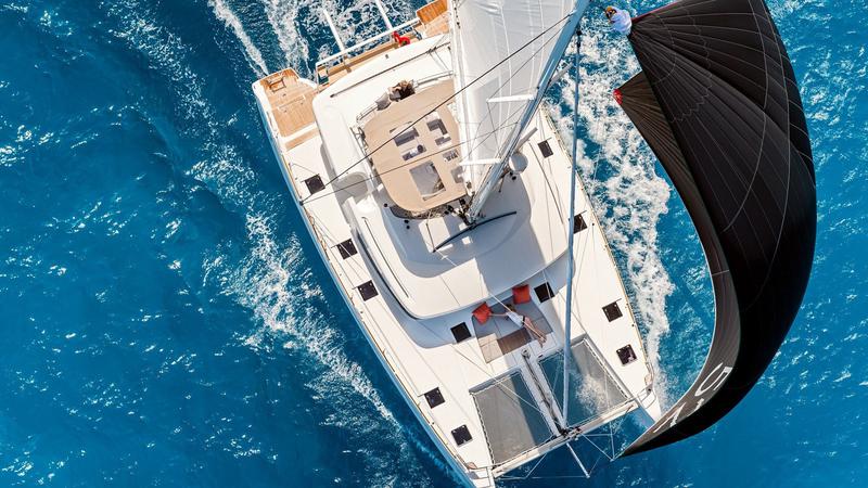 Book yachts online - catamaran - Lagoon 52F - SUMMERTIME - with flyboard and jet ski - rent