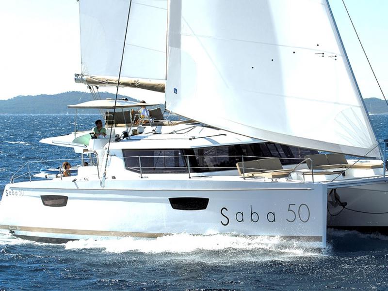 Book yachts online - catamaran - Saba 50 - Apres Ski - rent