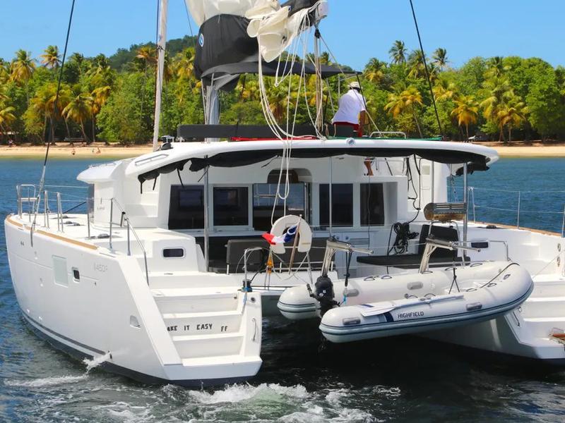 Book yachts online - catamaran - Lagoon 450 - Take It Easy - rent
