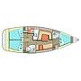 Book yachts online - sailboat - Elan 384 Impression - S/Y Ioli - rent