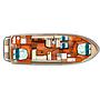 Book yachts online - motorboat - Linssen GS 40.9 AC - WaterLine - rent