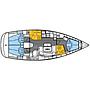 Book yachts online - sailboat - Bavaria 39 Cruiser - Anuschka - rent