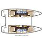 Book yachts online - catamaran - Lagoon 42 A/C & GEN - MOJITO - rent
