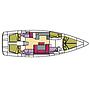 Book yachts online - sailboat - Bavaria Cruiser 51 - Rutilicus - rent