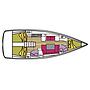 Book yachts online - sailboat - Oceanis 41 - Etamin I - rent